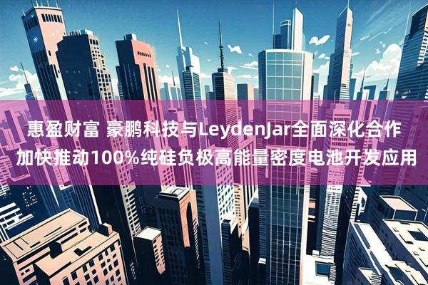 惠盈财富 豪鹏科技与LeydenJar全面深化合作 加快推动100%纯硅负极高能量密度电池开发应用