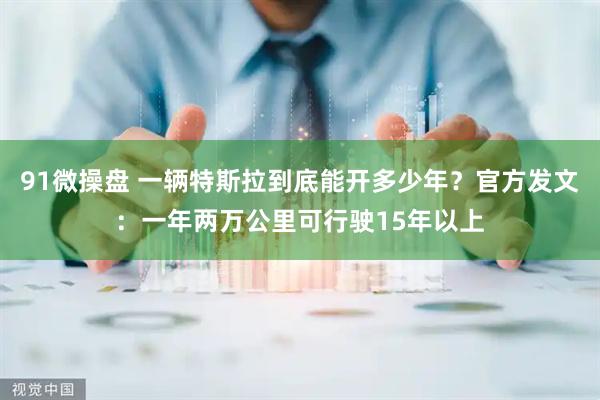 91微操盘 一辆特斯拉到底能开多少年？官方发文：一年两万公里可行驶15年以上